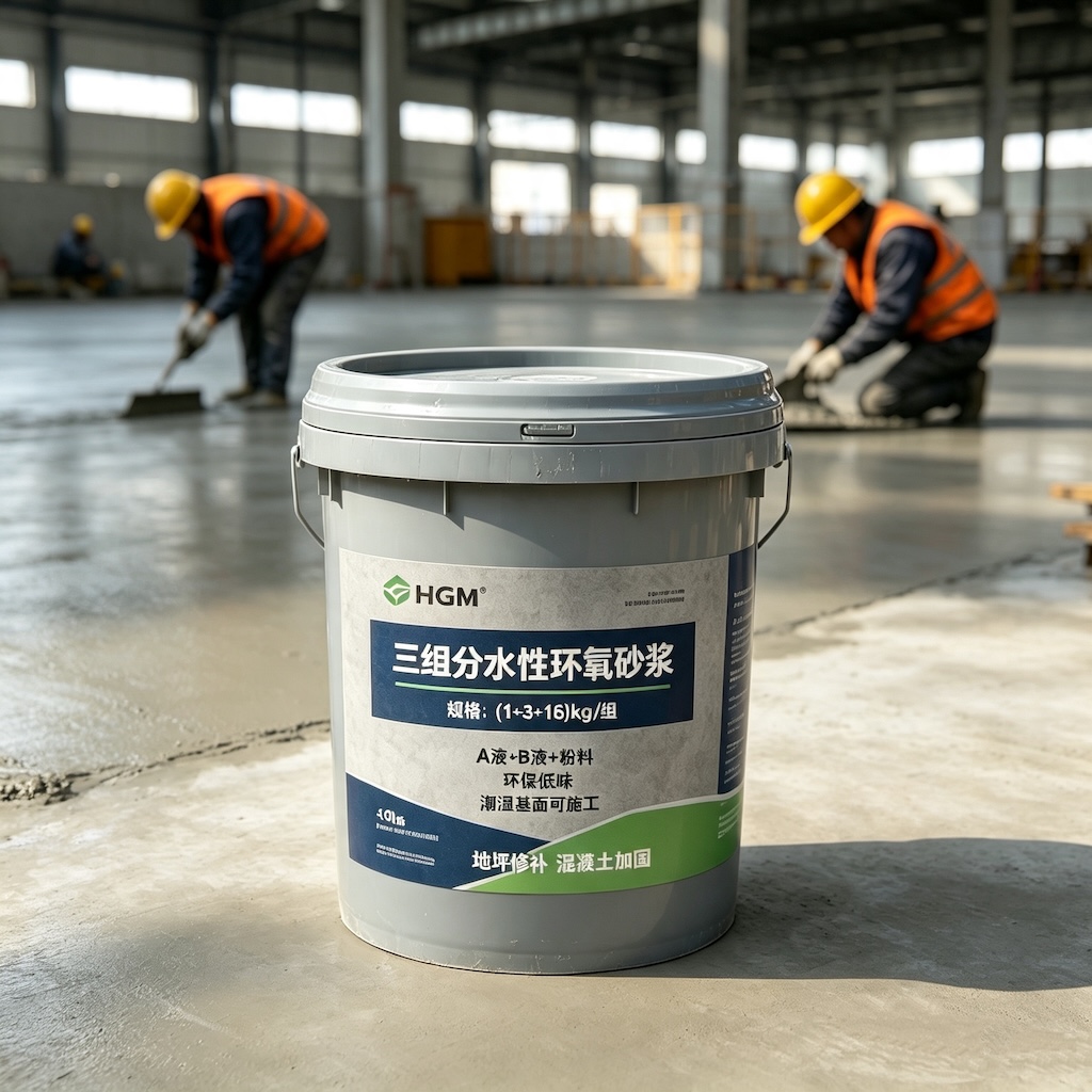 西青三组份水性环氧砂浆